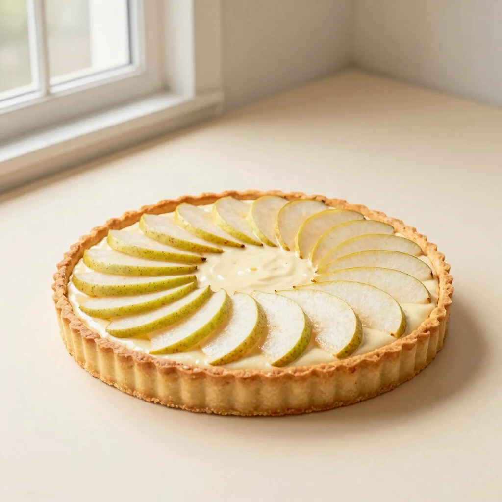 Pear Almond Tart