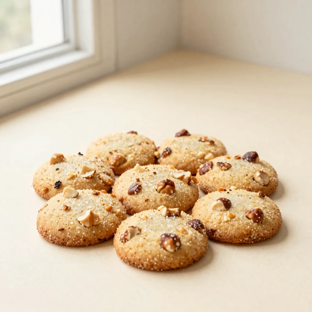 Hazelnut Sablé Cookies